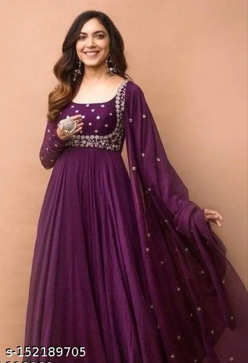 KURTA SET WITH DUPATTA ONLY - p-2ilybt