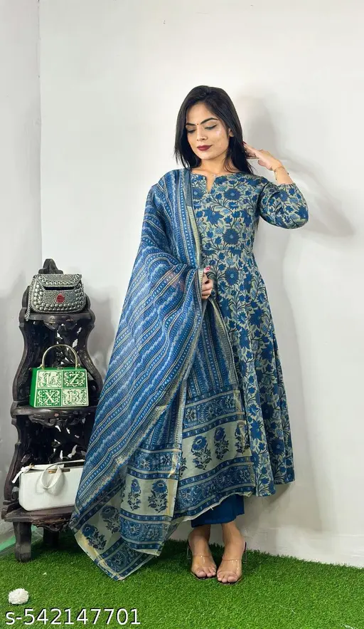 Anarkali kurti, Anarkali dress, Anarkali suit for woman, Woman anarkali - p-8ys3ud - Image 2