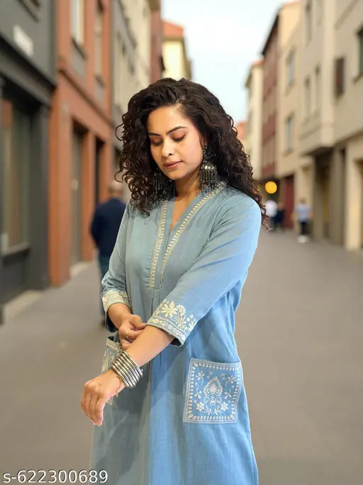 kurti set party wear - p-aai2a9 - Image 5
