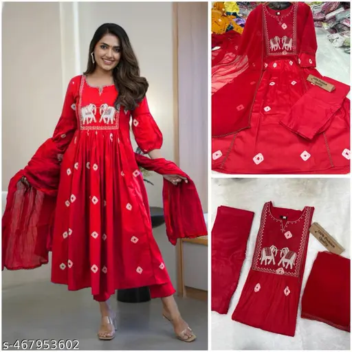 Petite Women Kurta Sets With Dupatta - p-7qlvb7 - Image 3